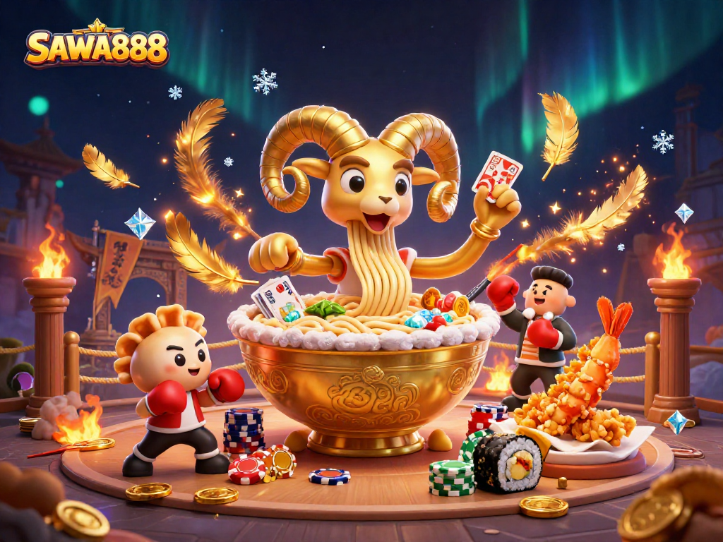 SAWA888 introduces immersive casino action with vibrant characters and dynamic game elements.