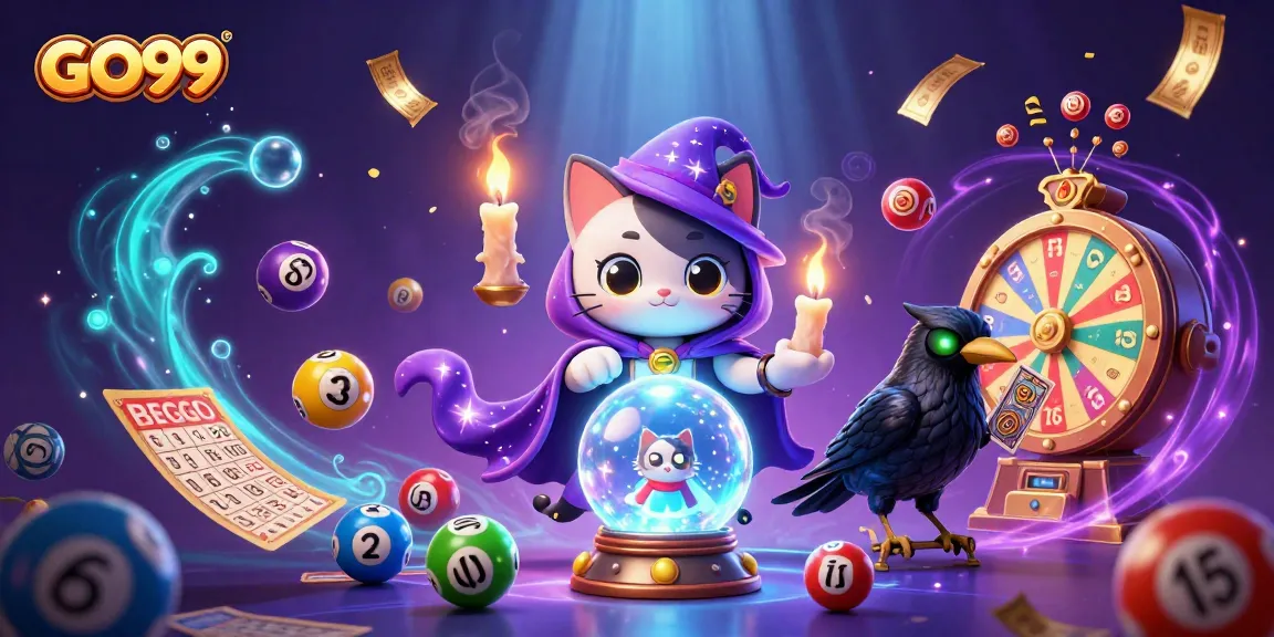 Join the excitement at GO99 with mystical elements and colorful lottery gameplay.